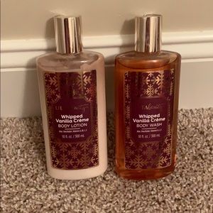 Ulta Beauty Whipped Vanilla Creme wash and lotion